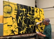 Hans with 'Caldera Night'
